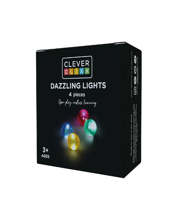 PACK DE 4 BOULES LUMINEUSES CLEVERCLIXX