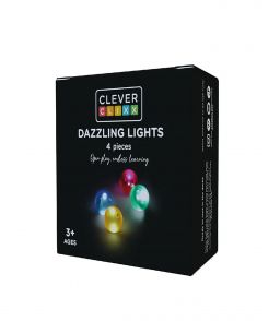 PACK DE 4 BOULES LUMINEUSES CLEVERCLIXX