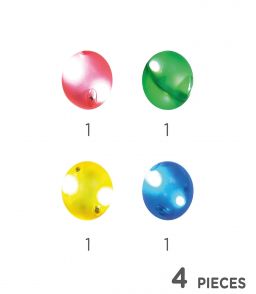 PACK DE 4 BOULES LUMINEUSES CLEVERCLIXX