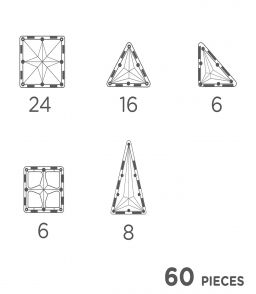 KIT ORIGINAL CLEVERCLIXX - 60 PIECES