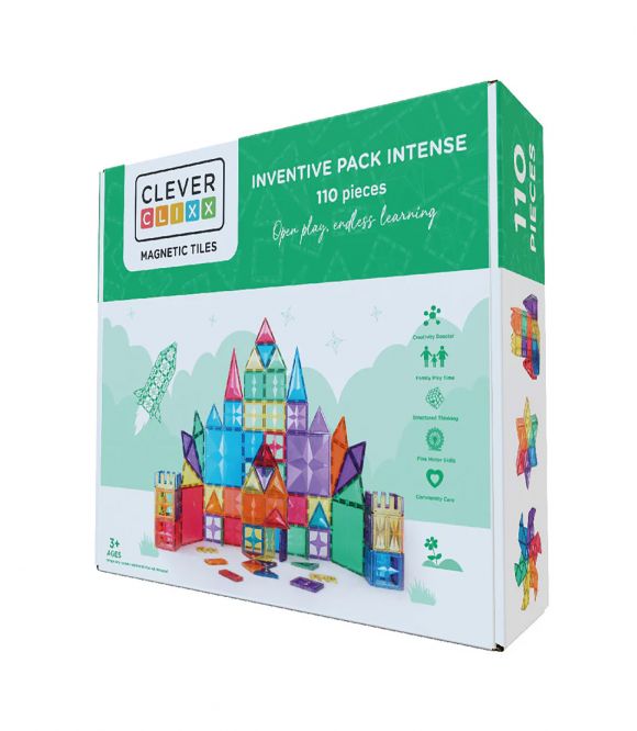 KIT DE CONSTRUCTION CLEVERCLIXX - 110 PIECES