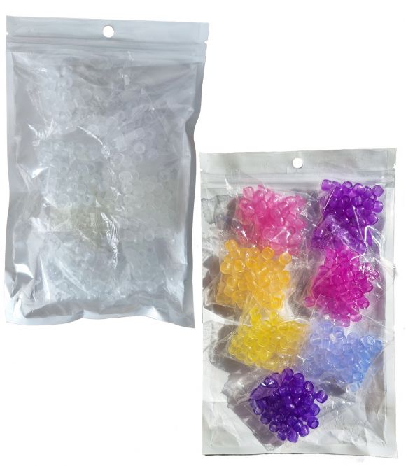 PACK 350 PERLES UV 7 COULEURS