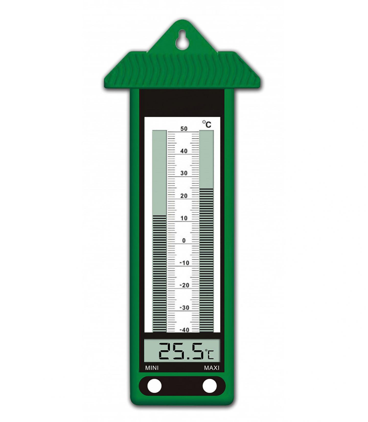 Thermomètre / Hygromètre digital int./ext. - 1 émetteur sans fil - Triple  affichage Instant./Maxi/Mini